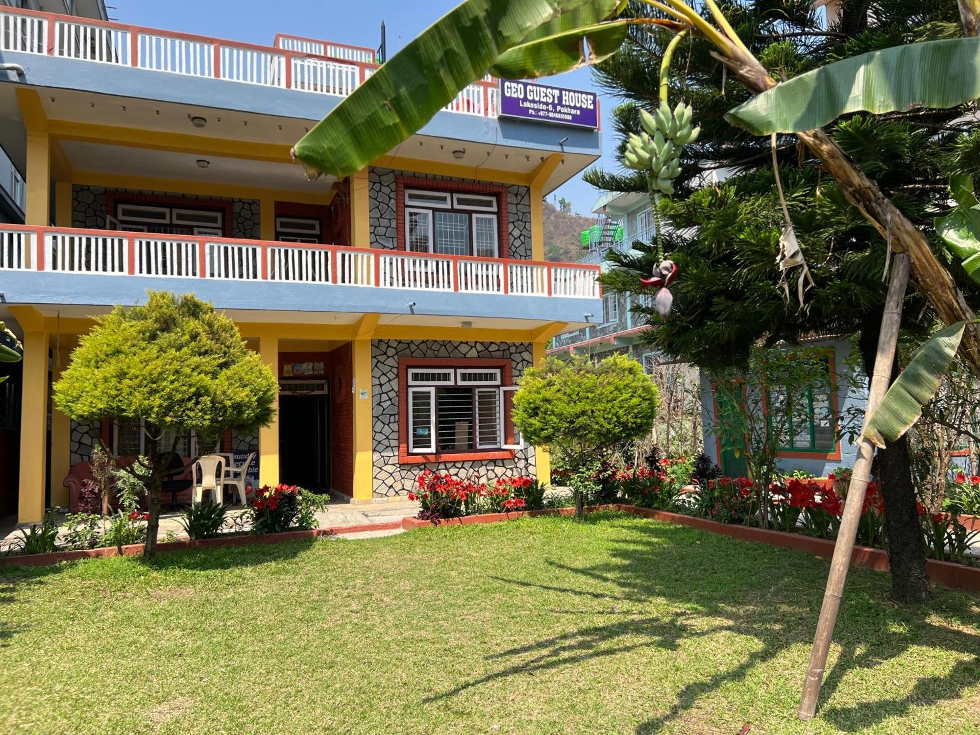 Geo Guest House Pokhara Exterior foto